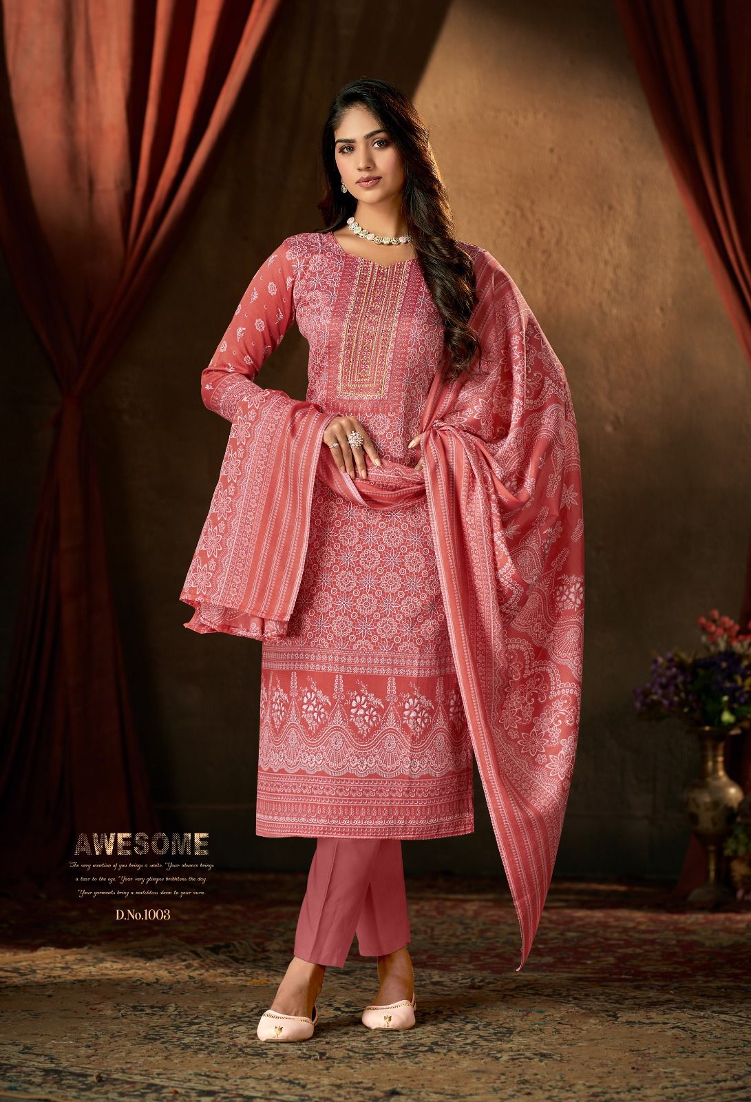 Muskan By Roli Moli 1001-1008 Cotton Dress Material Catalog